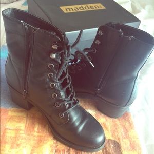 Madden Black Boots
